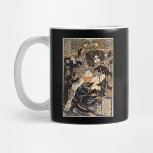 Classic Japanese Tattoo Warrior Mug